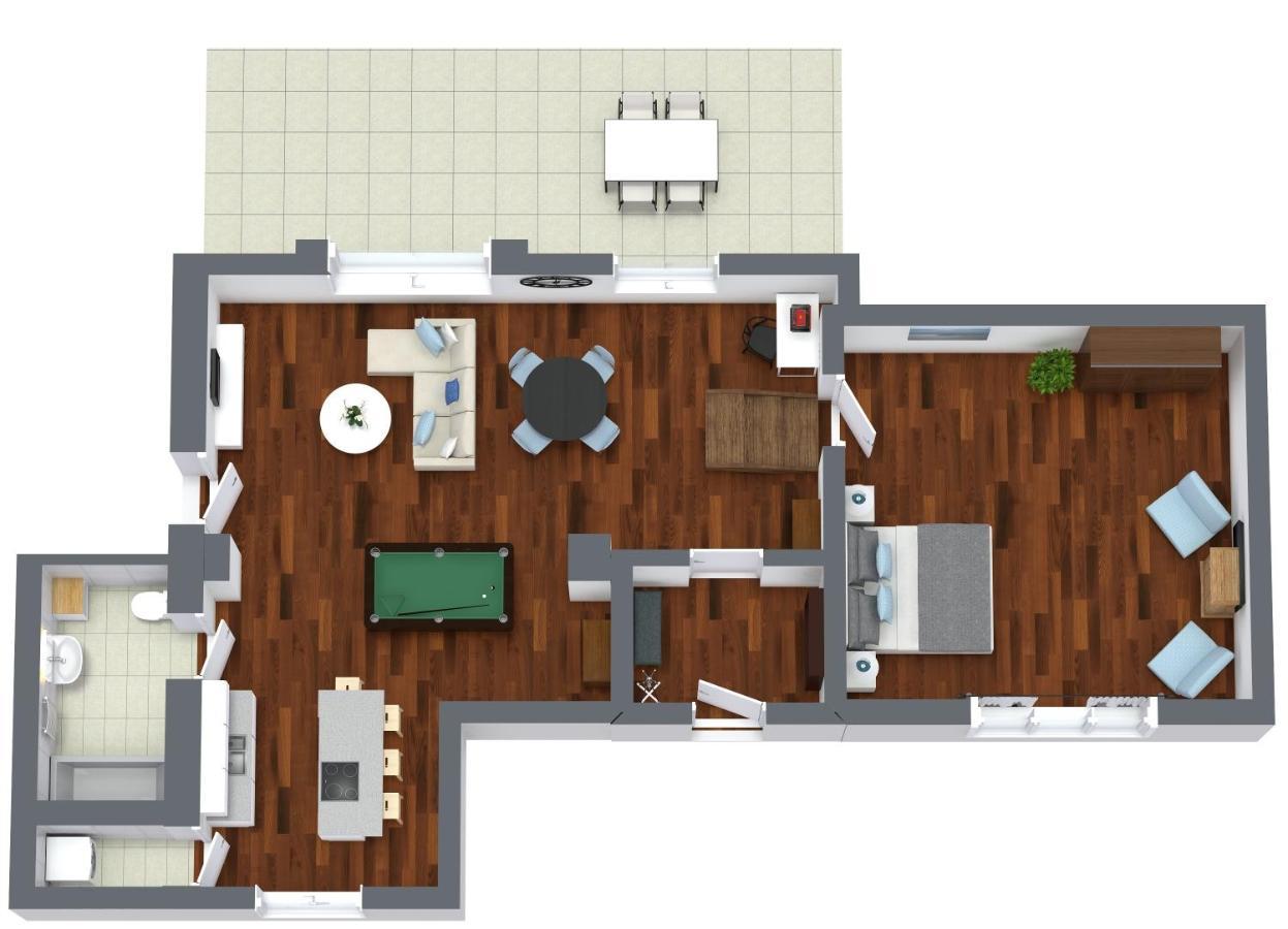 Alpenblick - Modernes Und Grosszuegiges Apartment 빌라흐 외부 사진